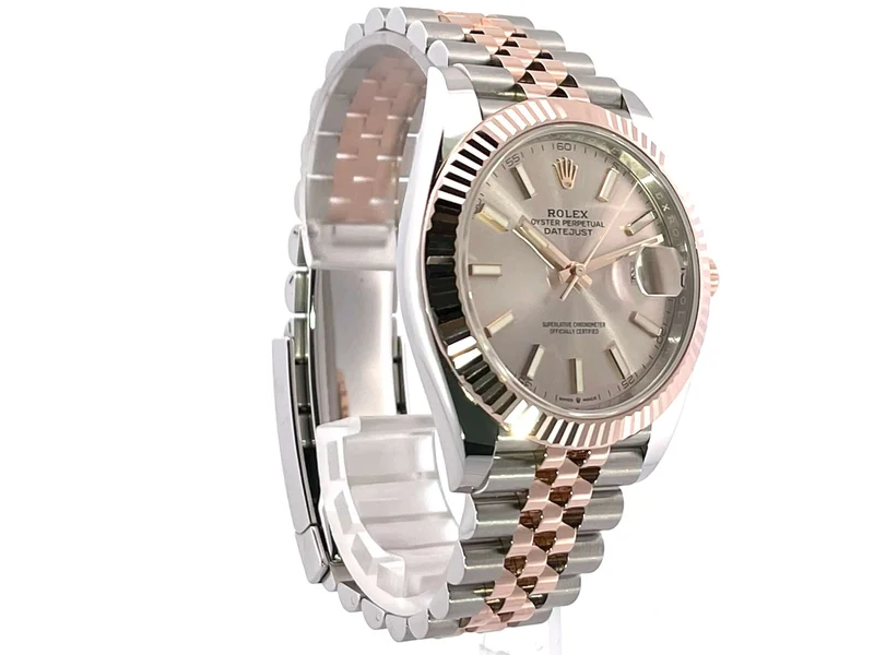 Rolex Datejust 41 Edelstahl Everose-Gold 126331 Sundust Jubile