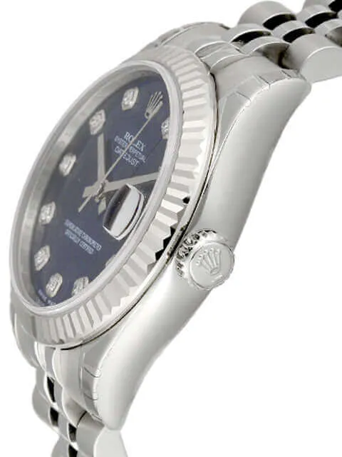 Rolex Oyster Datejust 31 178274 Blau DIA Jubile-Band
