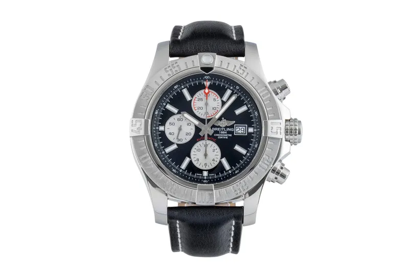 Breitling Super Avenger II chronograph steel automatic men's watch A13371 [2506190]