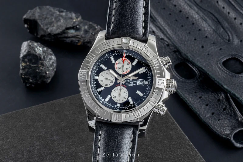 Breitling Super Avenger II chronograph steel automatic men's watch A13371 [2506190]