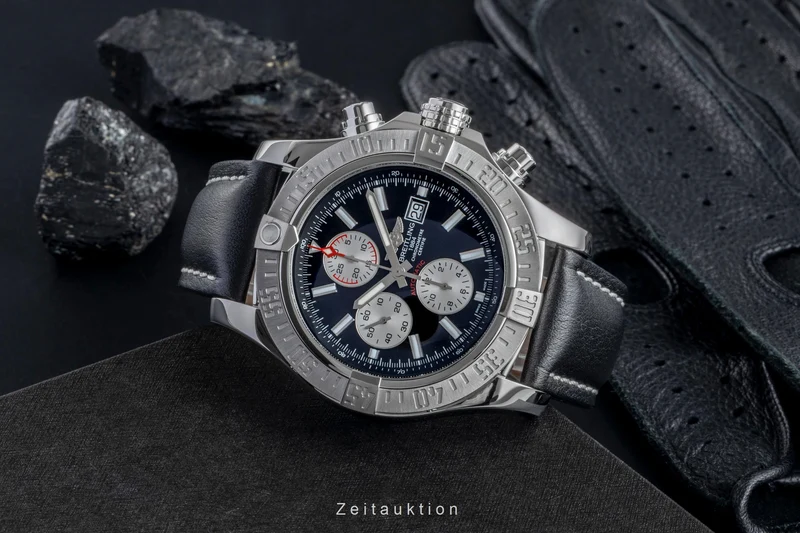 Breitling Super Avenger II chronograph steel automatic men's watch A13371 [2506190]