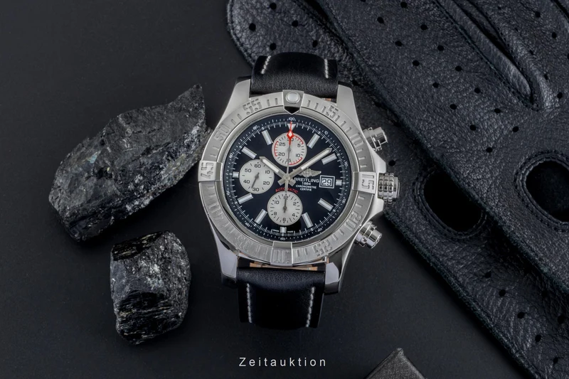 Breitling Super Avenger II chronograph steel automatic men's watch A13371 [2506190]
