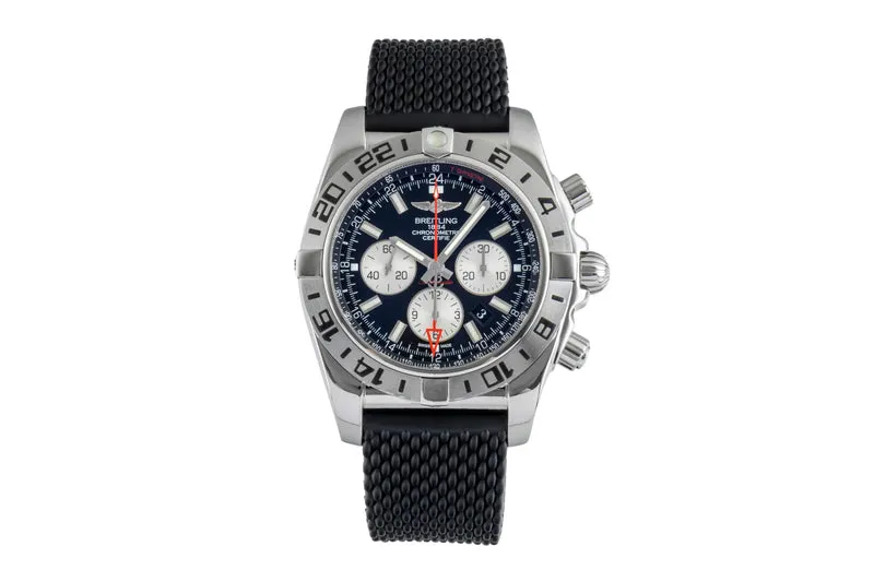 Breitling Chronomat 47 GMT chronograph steel automatic men's watch AB0413B9/BD17 [2505954]