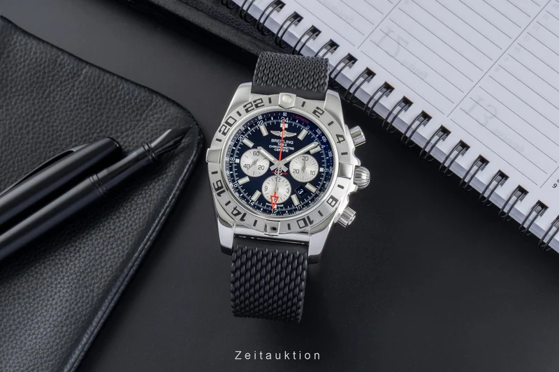 Breitling Chronomat 47 GMT chronograph steel automatic men's watch AB0413B9/BD17 [2505954]