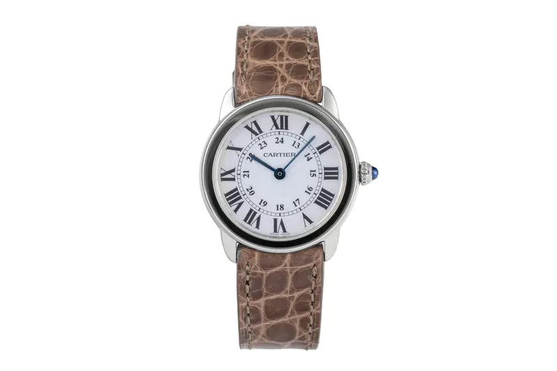 Cartier Ronde Solo steel quartz women's watch W6700155 [2506006]