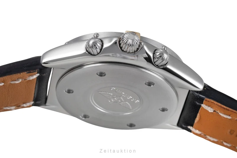 Breitling Sextant chronograph gilt / steel quartz men's watch B55045 [2505670]
