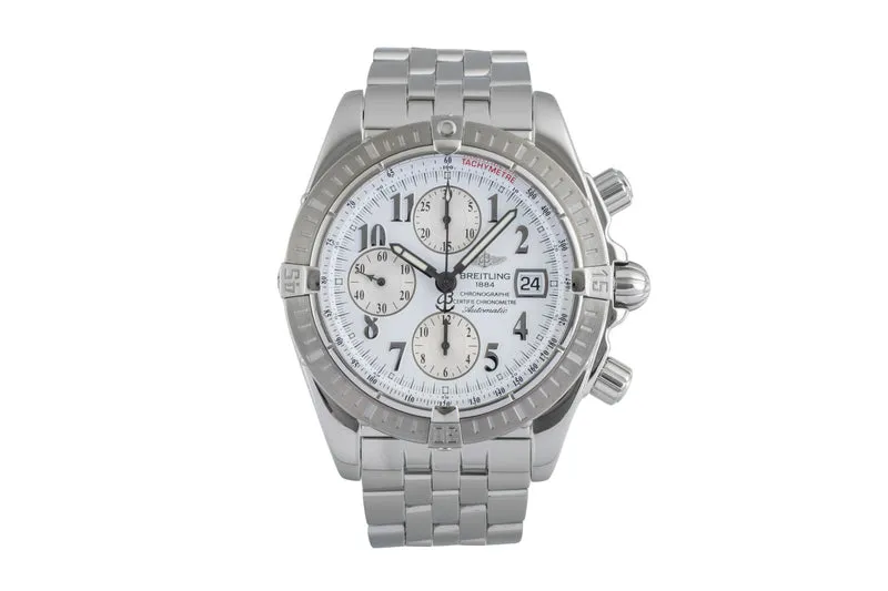 Breitling Evolution chronograph steel automatic men's watch A13356 [2505970]