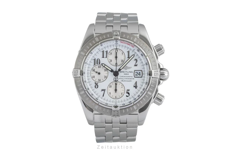 Breitling Evolution chronograph steel automatic men's watch A13356 [2505970]
