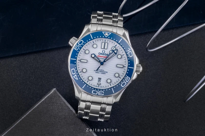 Omega Seamaster steel automatic men's watch 522.30.42.20.04.001 LP: 6500EUR [2506104]