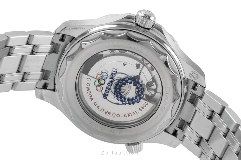 Omega Seamaster steel automatic men's watch 522.30.42.20.04.001 LP: 6500EUR [2506104]