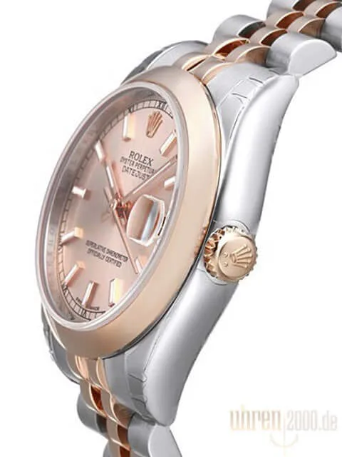 Rolex Datejust 31 Edelstahl Roségold 178241 Pink Jubile