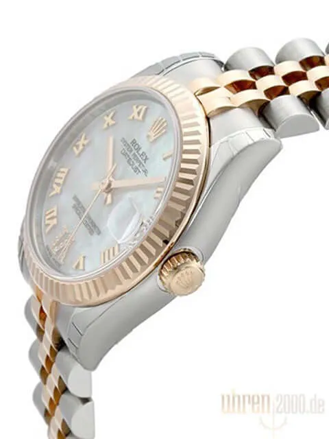 Rolex Datejust 31 Edelstahl Roségold 178271 Perlmutt R Dia Jubile