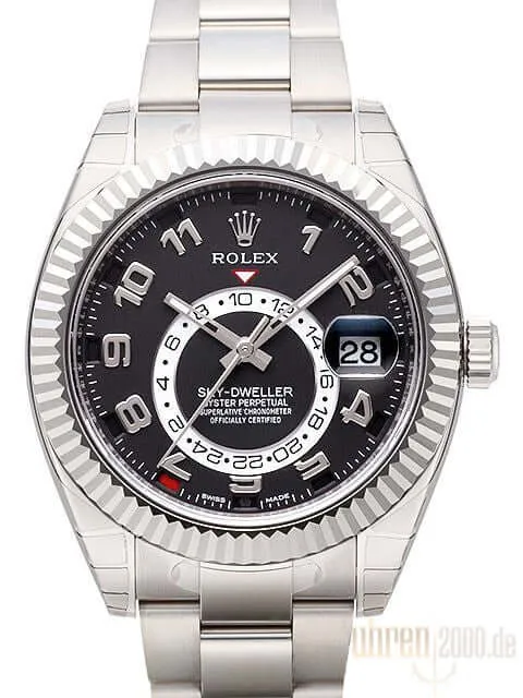 Rolex Sky-Dweller 18 kt Weißgold 326939