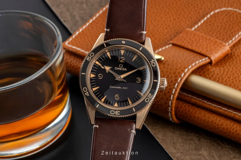 Omega Seamaster bronze automatic men's watch 234.92.41.21.10.001 LP: 14800EUR [2506666]