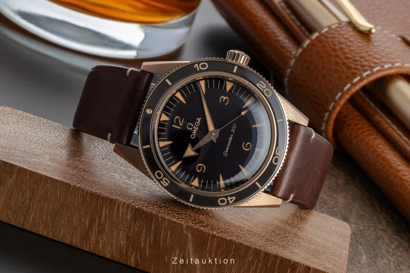 Omega Seamaster bronze automatic men's watch 234.92.41.21.10.001 LP: 14800EUR [2506666]