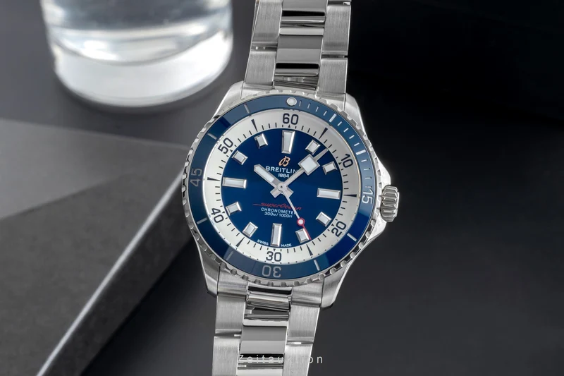 Breitling Superocean steel automatic men's watch A17375E71C1A1 LP: 5650EUR [2506474]