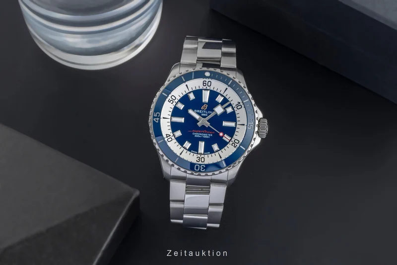 Breitling Superocean steel automatic men's watch A17375E71C1A1 LP: 5650EUR [2506474]