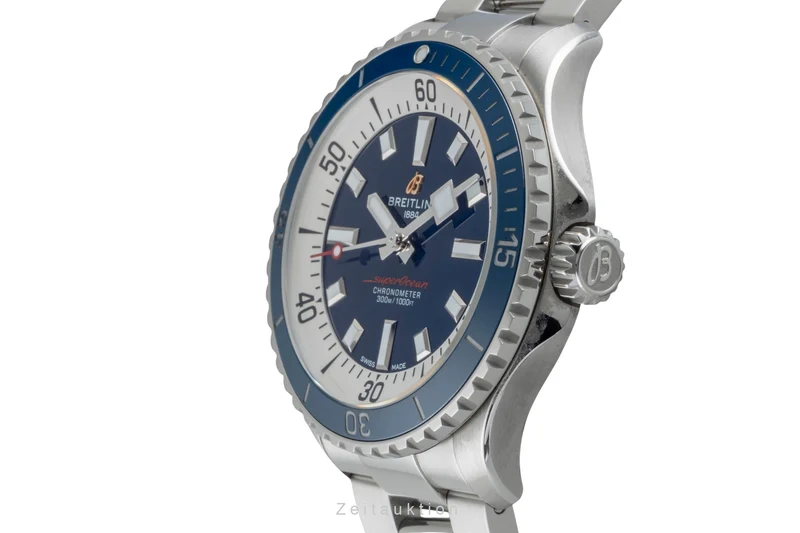 Breitling Superocean steel automatic men's watch A17375E71C1A1 LP: 5650EUR [2506474]