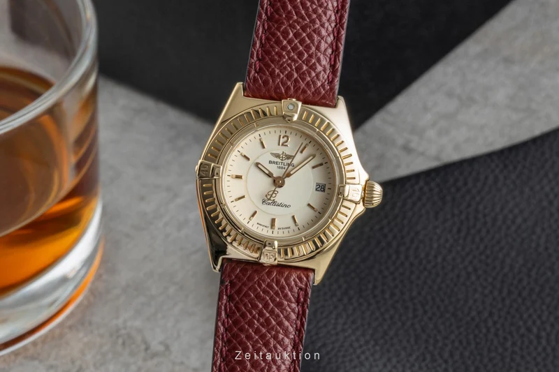 Breitling Callistino 18 ct gold quartz women's watch K52043 [2505562]