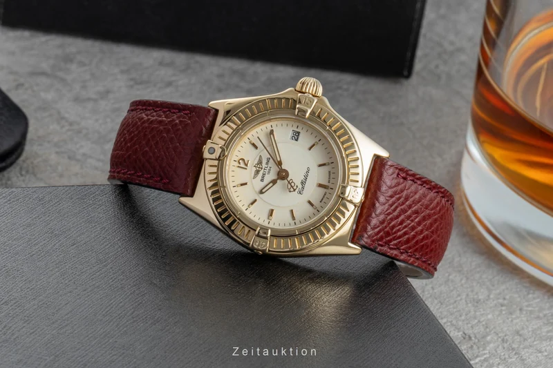 Breitling Callistino 18 ct gold quartz women's watch K52043 [2505562]