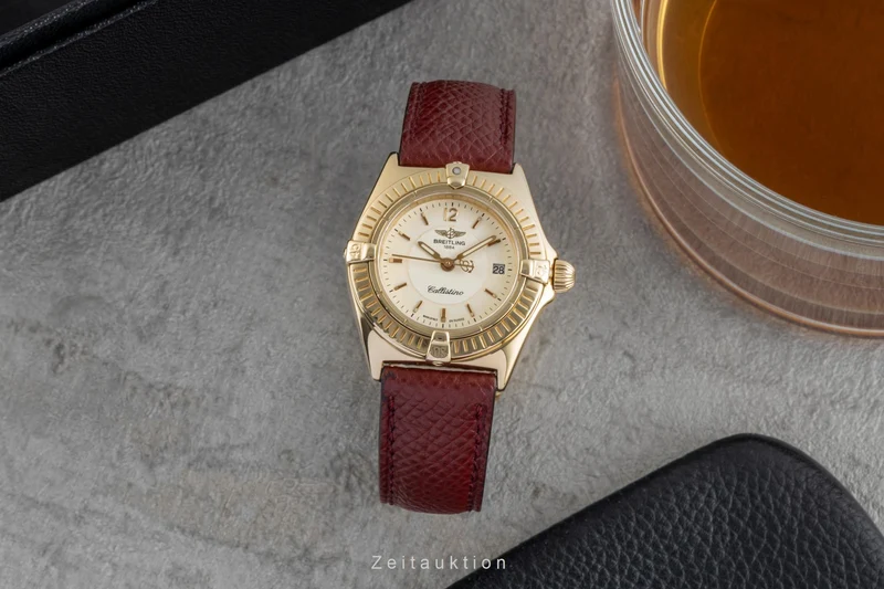 Breitling Callistino 18 ct gold quartz women's watch K52043 [2505562]