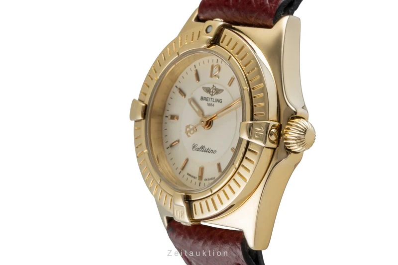 Breitling Callistino 18 ct gold quartz women's watch K52043 [2505562]