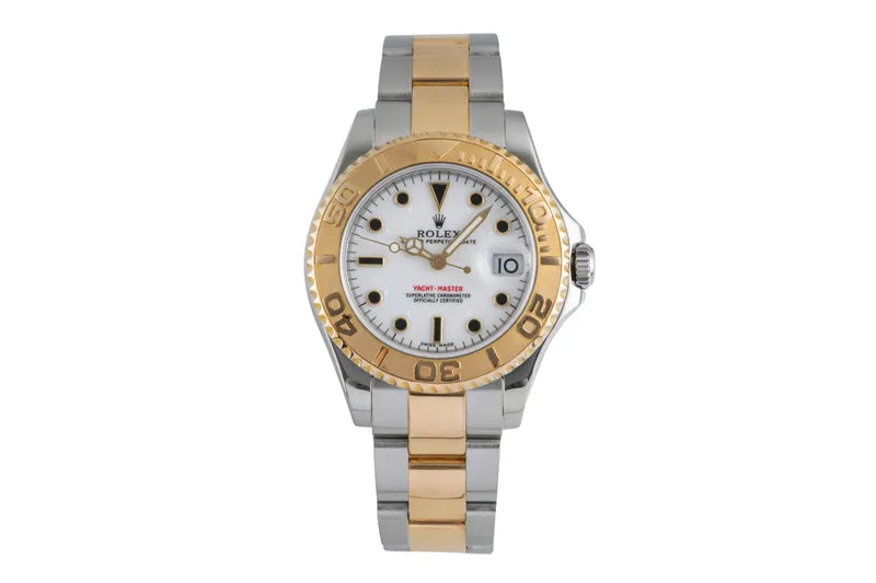 Rolex Yacht-Master steel / gold automatic men's watch 168623 LP: 16000EUR [2505579]