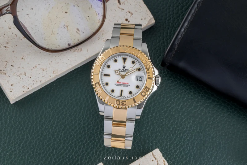 Rolex Yacht-Master steel / gold automatic men's watch 168623 LP: 16000EUR [2505579]