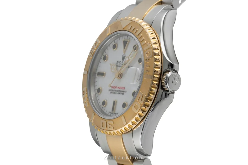 Rolex Yacht-Master steel / gold automatic men's watch 168623 LP: 16000EUR [2505579]