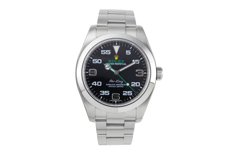 Rolex Air King steel automatic men's watch 116900 [2506226]