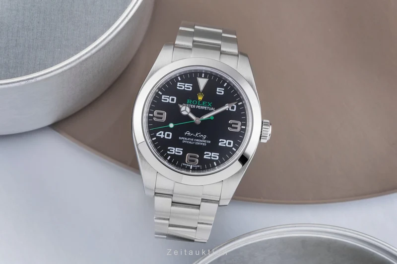 Rolex Air King steel automatic men's watch 116900 [2506226]
