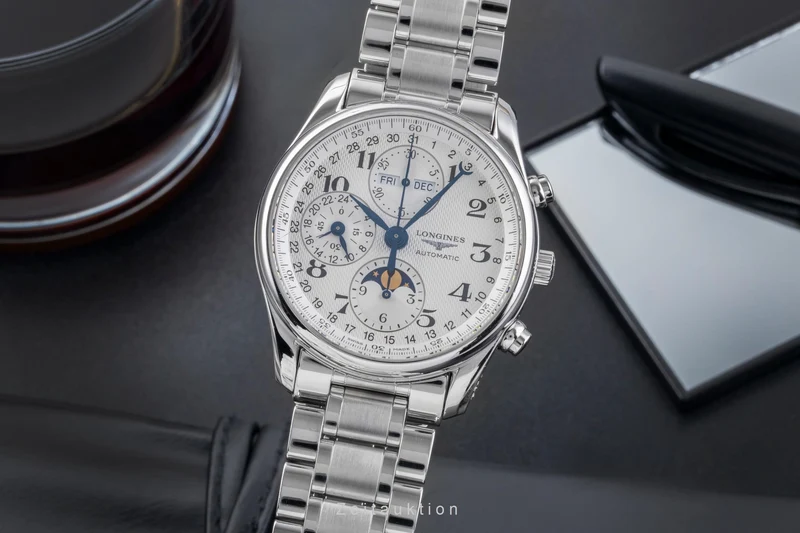 Longines Master Collection chronograph steel automatic men's watch L2.673.4.78.6 [2505555]