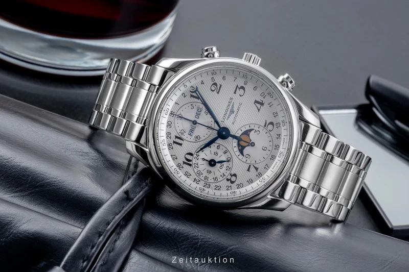 Longines Master Collection chronograph steel automatic men's watch L2.673.4.78.6 [2505555]