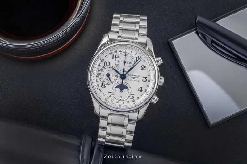 Longines Master Collection chronograph steel automatic men's watch L2.673.4.78.6 [2505555]