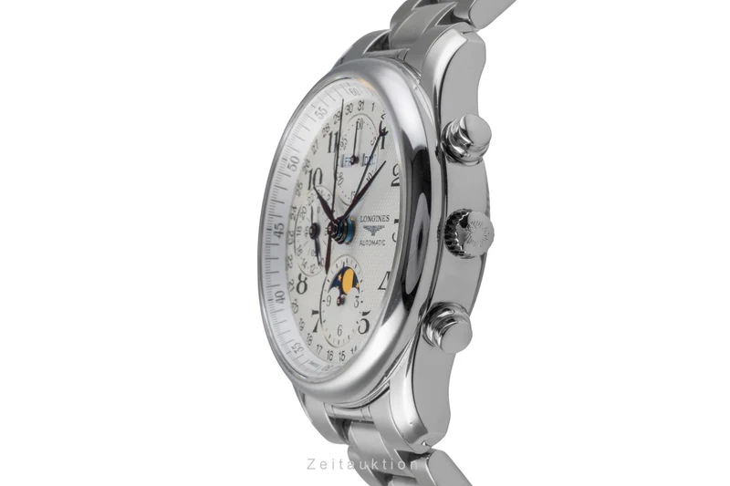 Longines Master Collection chronograph steel automatic men's watch L2.673.4.78.6 [2505555]