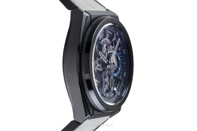 Zenith Defy chronograph ceramic automatic men's watch 49.9000.9004/78.R582 LP: 12000EUR [2506363]