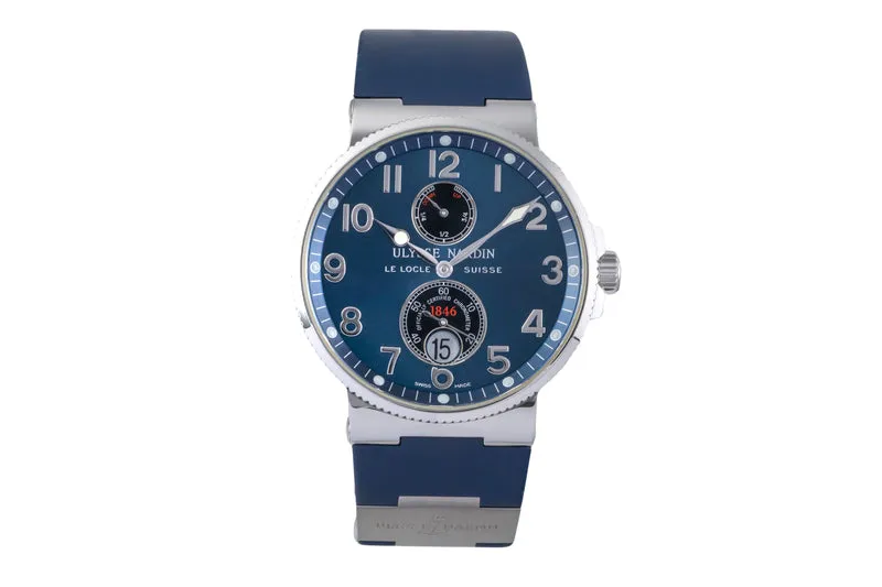 Ulysse Nardin Marine Chronometer titanium automatic men's watch 263-66 [2506129]