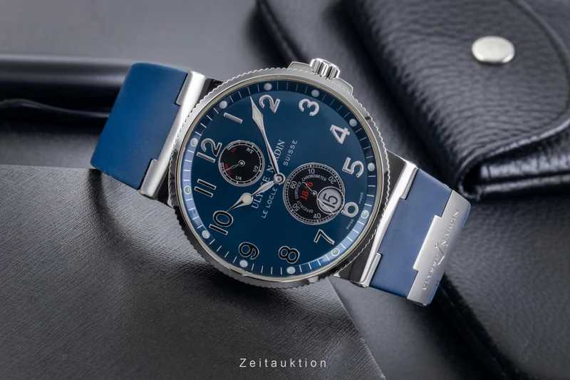 Ulysse Nardin Marine Chronometer titanium automatic men's watch 263-66 [2506129]