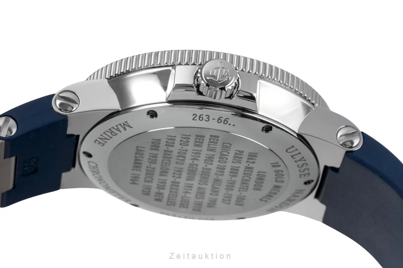 Ulysse Nardin Marine Chronometer titanium automatic men's watch 263-66 [2506129]