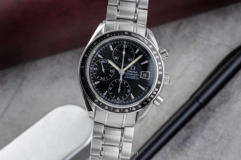 Omega Speedmaster Date chronograph steel automatic men's watch 3210.50.00 [2505666]