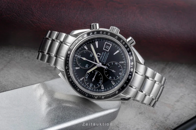 Omega Speedmaster Date chronograph steel automatic men's watch 3210.50.00 [2505666]