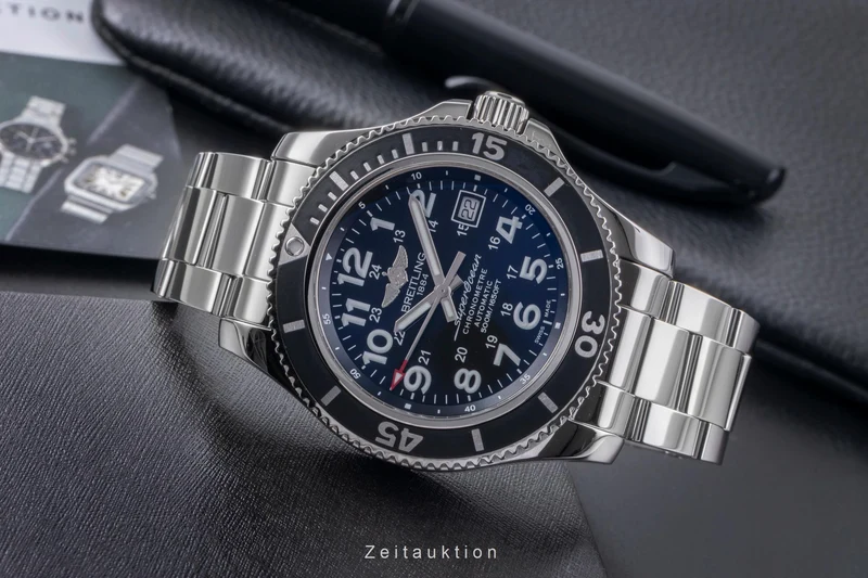 Breitling Superocean steel automatic men's watch A17365C9/BD67 [2505922]