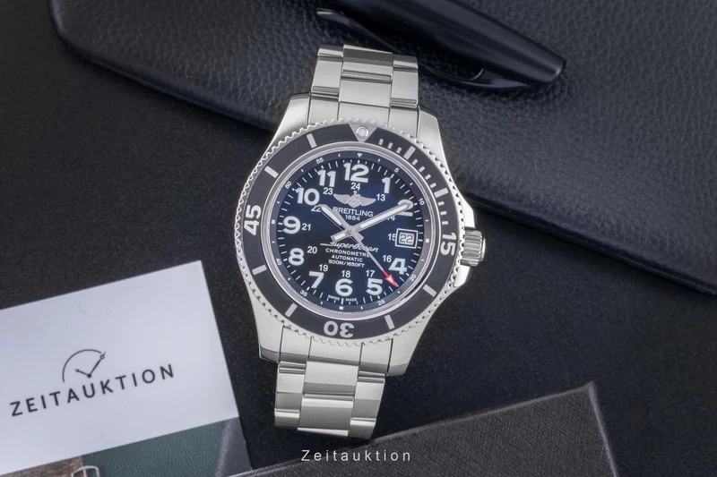 Breitling Superocean steel automatic men's watch A17365C9/BD67 [2505922]