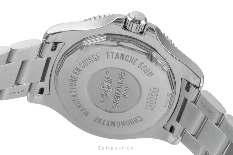 Breitling Superocean steel automatic men's watch A17365C9/BD67 [2505922]