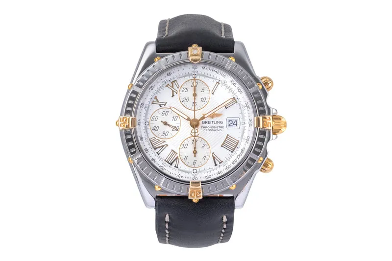 Breitling Crosswind chronograph steel / gold automatic men's watch B13355 [2505763]
