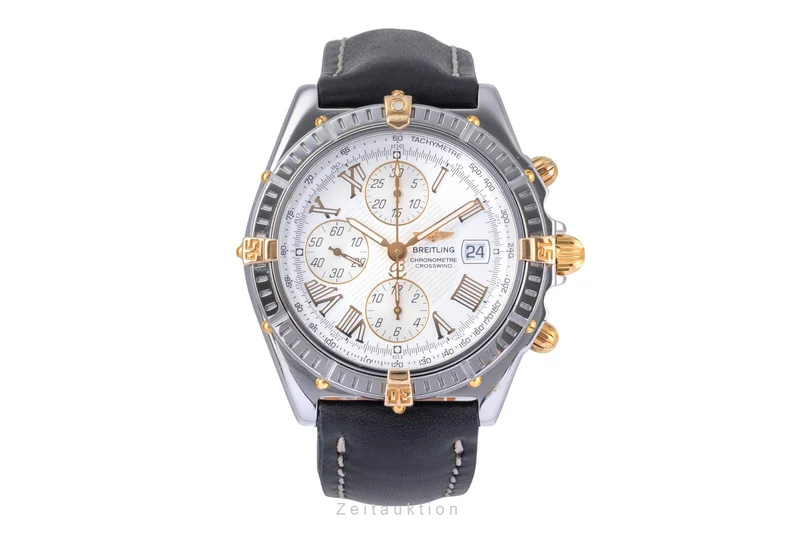 Breitling Crosswind chronograph steel / gold automatic men's watch B13355 [2505763]