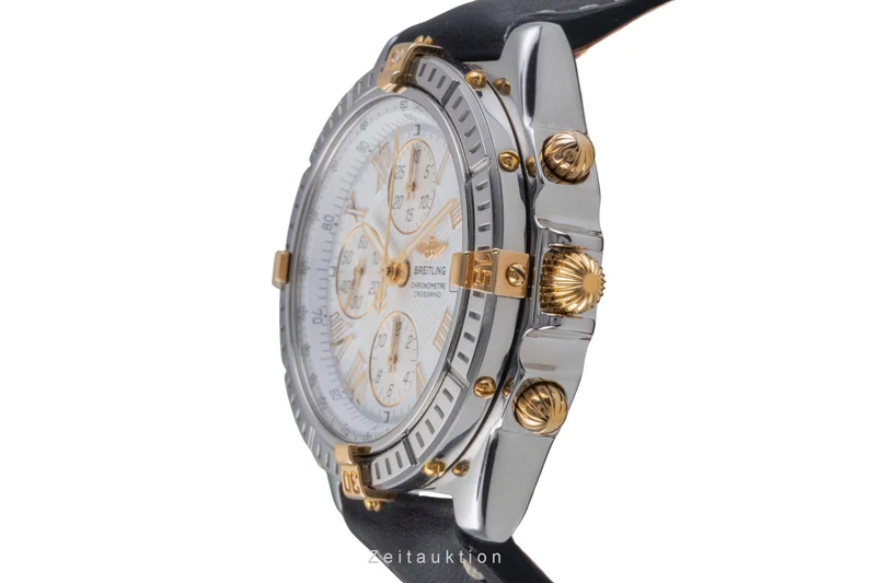 Breitling Crosswind chronograph steel / gold automatic men's watch B13355 [2505763]