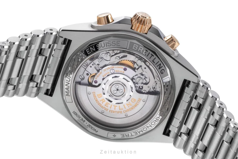 Breitling Chronomat chronograph steel / gold automatic men's watch IB0134 LP: 10850EUR [2506133]