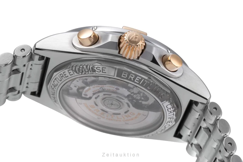 Breitling Chronomat chronograph steel / gold automatic men's watch IB0134 LP: 10850EUR [2506133]