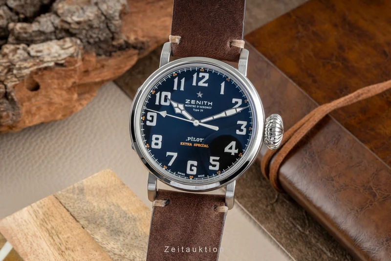 Zenith Pilot steel automatic men's watch 03.2430.3000/21.C738 [2505703]